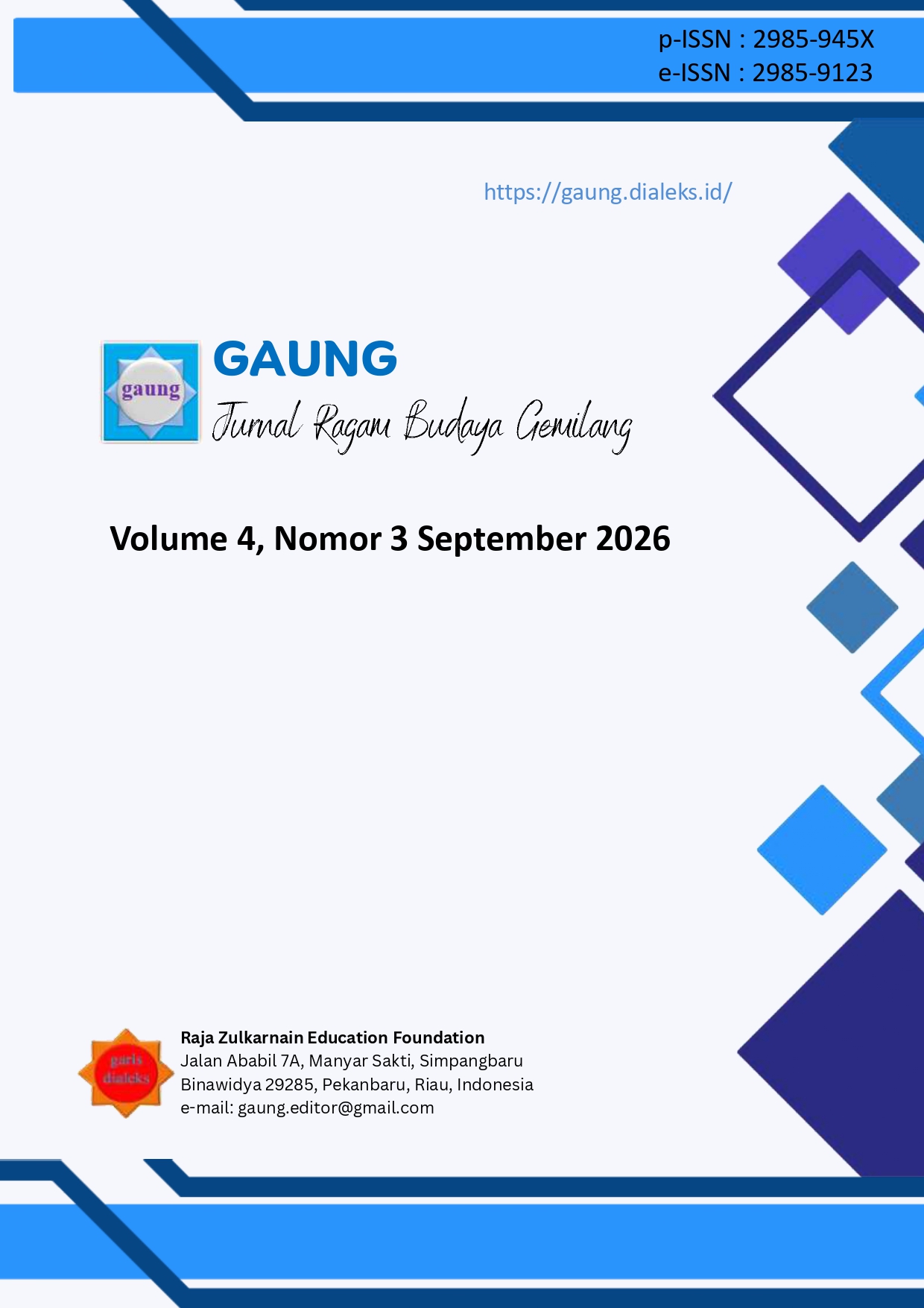 					View Vol. 4 No. 3 (2026): September 2026 | Gaung  inprogress
				