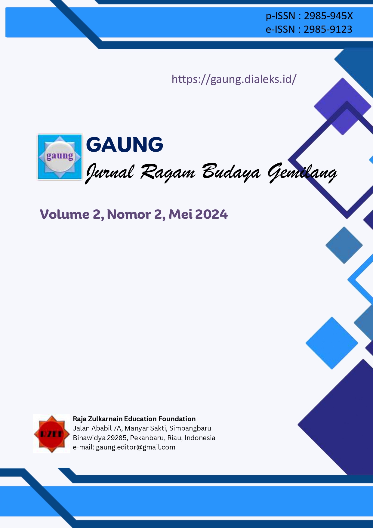					View Vol. 2 No. 2 (2024): Mei 2024 | Gaung 
				